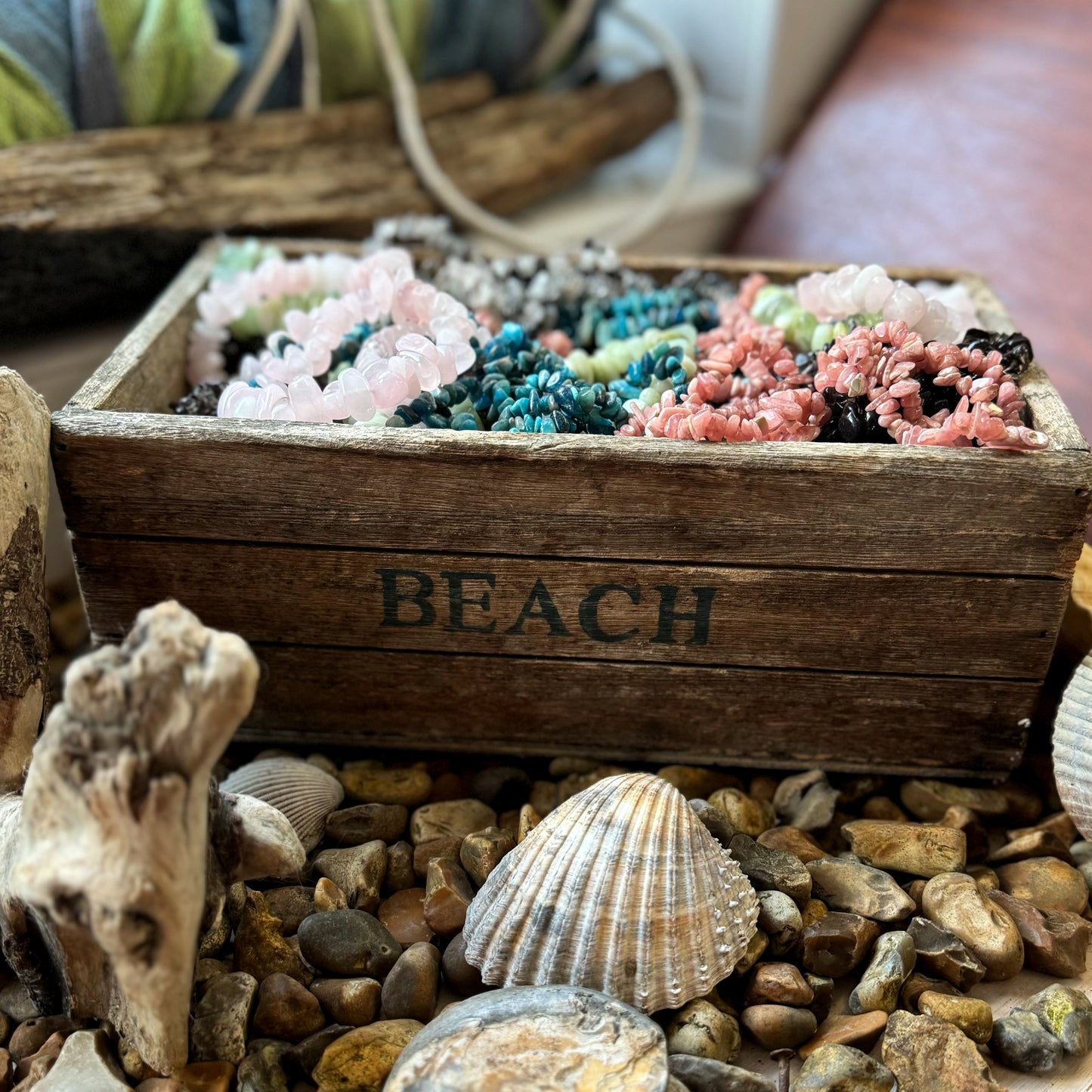 New Jade Chunky Chip Bracelet