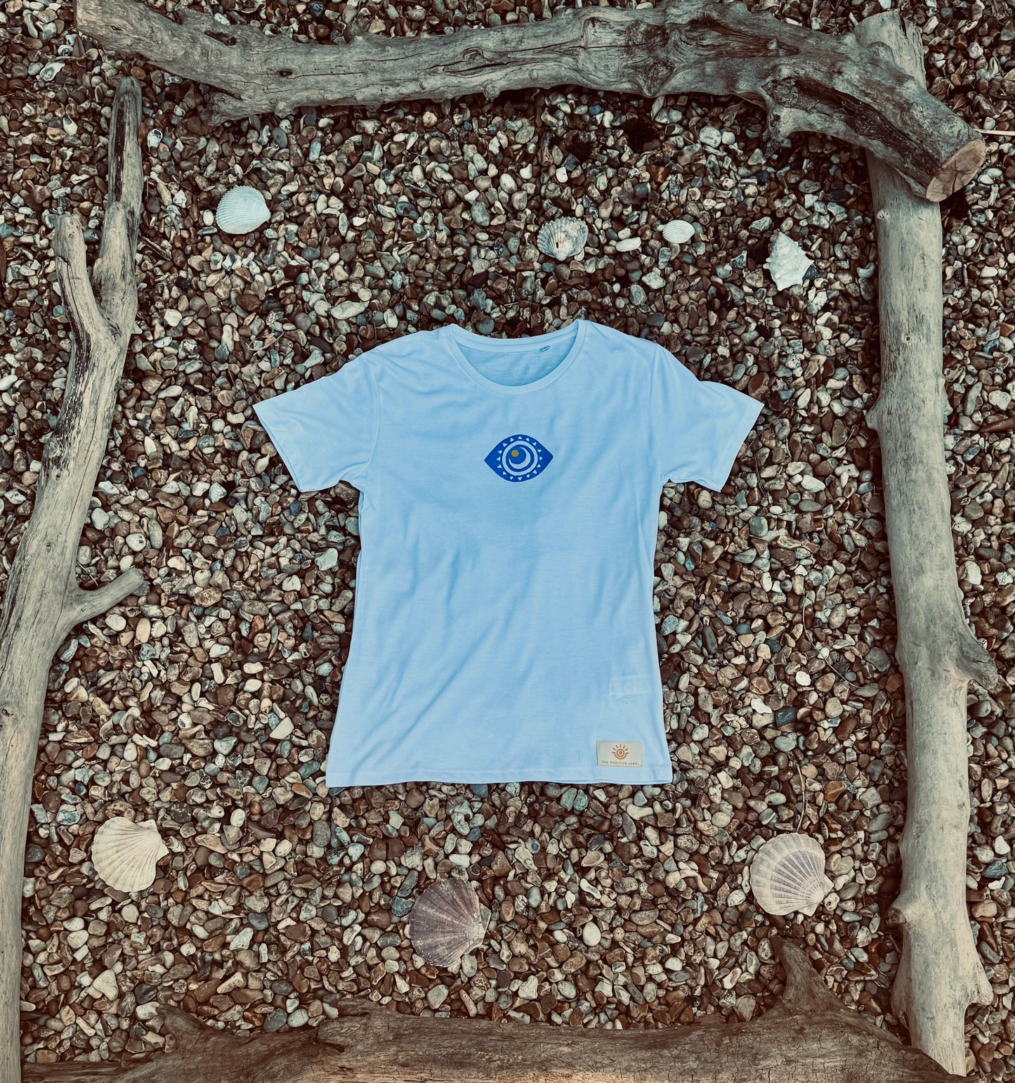 Product - Eye of Positivity Tee - White