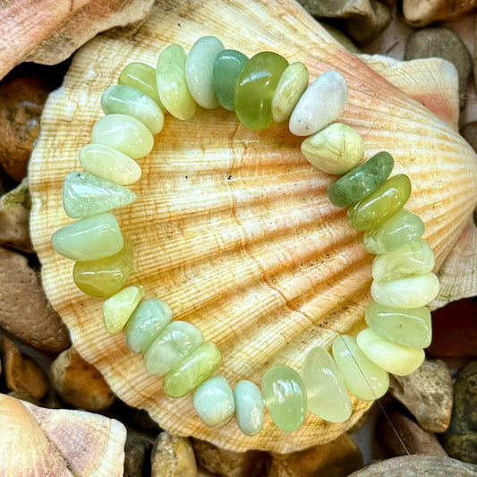 New Jade Chunky Chip Bracelet