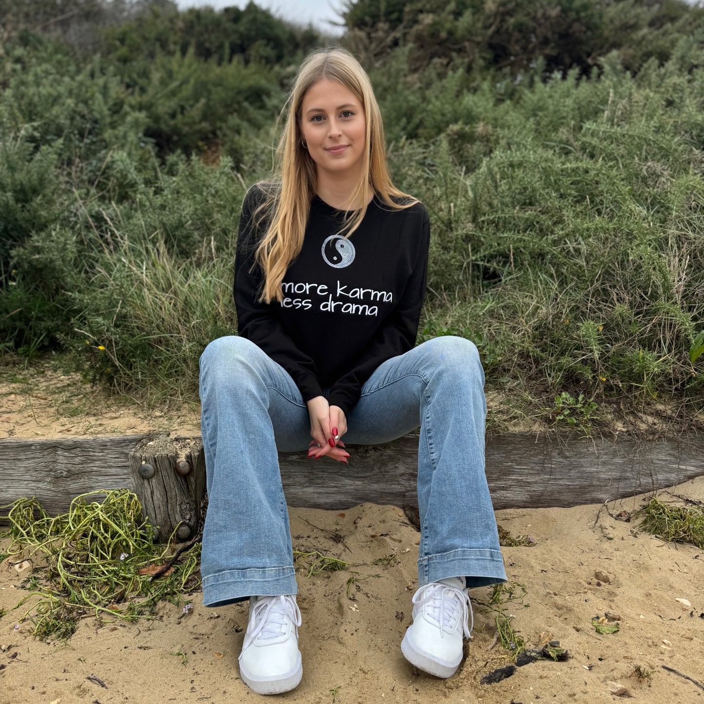 The More Karma, Less Drama Sweatshirt