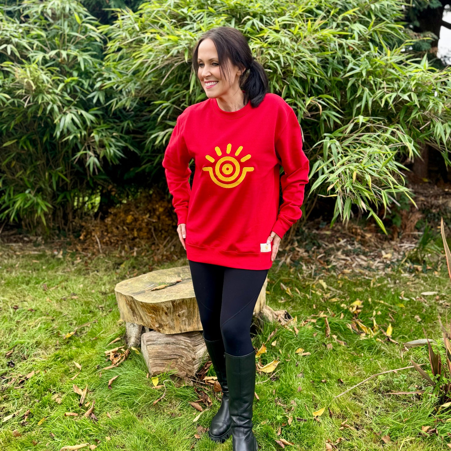 Sunshine Sweatshirt Model