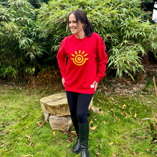 Sunshine Sweatshirt Model